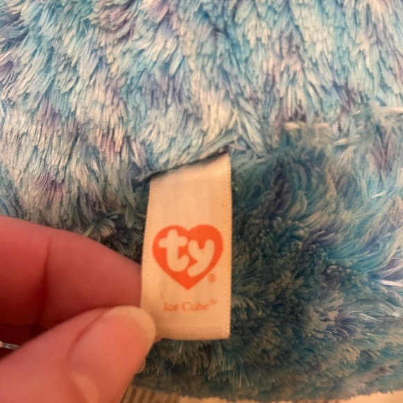 Ty 16 inch Beanie Boos Ice Cube owl with glitter eyes - Picture 3 of 3